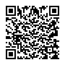 Código QR para número de telefone +2693838244