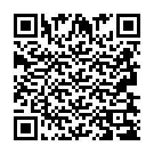 QR код за телефонен номер +2693838303