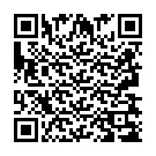 Kod QR dla numeru telefonu +2693838308