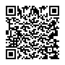 QR-koodi puhelinnumerolle +2693838343