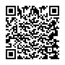 QR-code voor telefoonnummer +2693838397