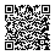 QR код за телефонен номер +2693838429