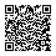 Código QR para número de telefone +2693838443