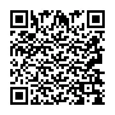 QR-koodi puhelinnumerolle +2693838459