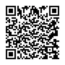 Kod QR dla numeru telefonu +2693838521