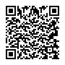 Kod QR dla numeru telefonu +2693838543