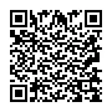 Código QR para número de telefone +2693838591