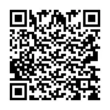 Código QR para número de telefone +2693838618