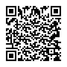 QR-code voor telefoonnummer +2693838629