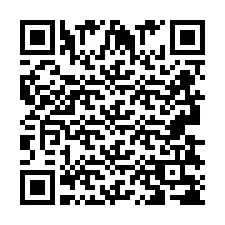 QR код за телефонен номер +2693838757