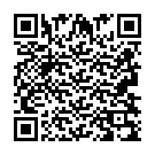 Codice QR per il numero di telefono +2693839027