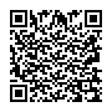 QR код за телефонен номер +2693839044