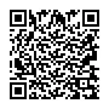 QR код за телефонен номер +2693839103