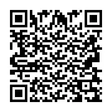 QR код за телефонен номер +2693839107