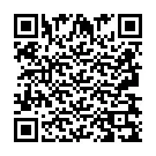 Codice QR per il numero di telefono +2693839108