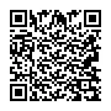 Código QR para número de telefone +2693839137