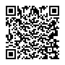 Kod QR dla numeru telefonu +2693839153