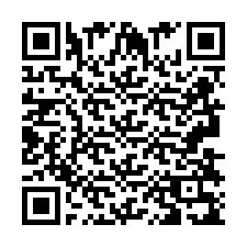 QR код за телефонен номер +2693839165