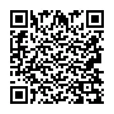 QR код за телефонен номер +2693839167