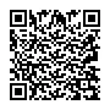 Código QR para número de telefone +2693839178