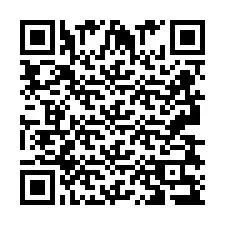 Codice QR per il numero di telefono +2693839309