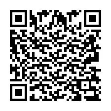 Codice QR per il numero di telefono +2693839348