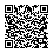 Codice QR per il numero di telefono +2693839402