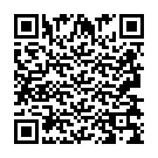 QR-код для номера телефона +2693839489