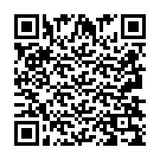 QR-koodi puhelinnumerolle +2693839574