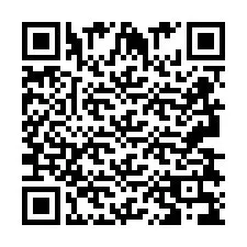 QR-koodi puhelinnumerolle +2693839649