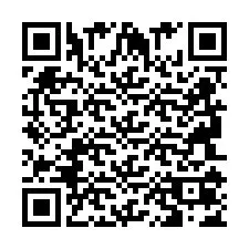 Kod QR dla numeru telefonu +2694107410