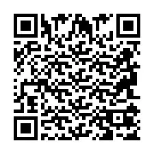 QR kód a telefonszámhoz +2694107501