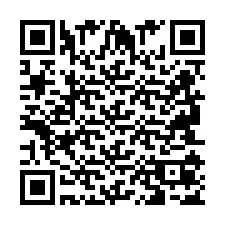 Código QR para número de teléfono +2694107508