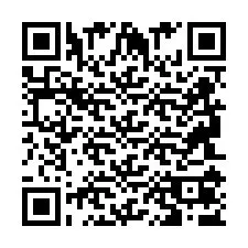 QR Code for Phone number +2694107601