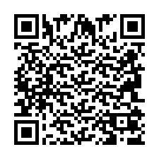 QR Code for Phone number +2694107620