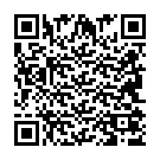 QR Code for Phone number +2694107632