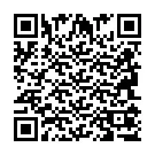 Codice QR per il numero di telefono +2694107710