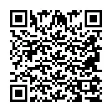 Código QR para número de telefone +2694107717