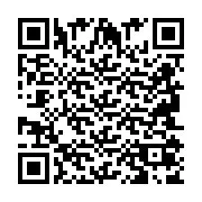 QR-код для номера телефона +2694107828