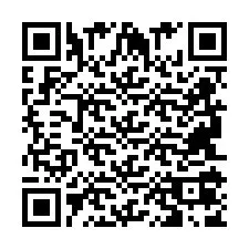 QR-код для номера телефона +2694107887