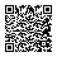 Código QR para número de telefone +2694107923