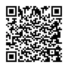 Codice QR per il numero di telefono +2694108018