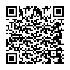 Codice QR per il numero di telefono +2694108096