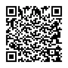 Código QR para número de telefone +2694108100