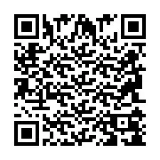 QR Code pour le numéro de téléphone +2694108101