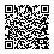 QR-koodi puhelinnumerolle +2694108102