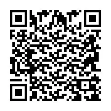 QR Code pour le numéro de téléphone +2694108111