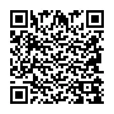 QR Code pour le numéro de téléphone +2694108118