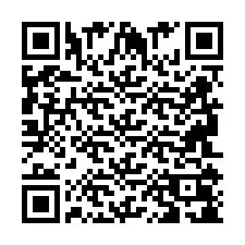 Código QR para número de telefone +2694108125