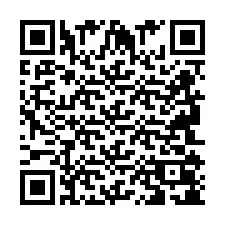 Codice QR per il numero di telefono +2694108134